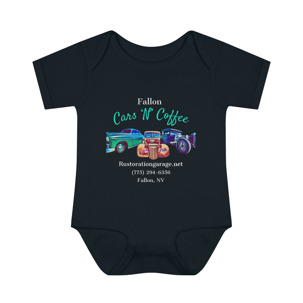 Infant Baby Rib Bodysuit - Cars N Coffee