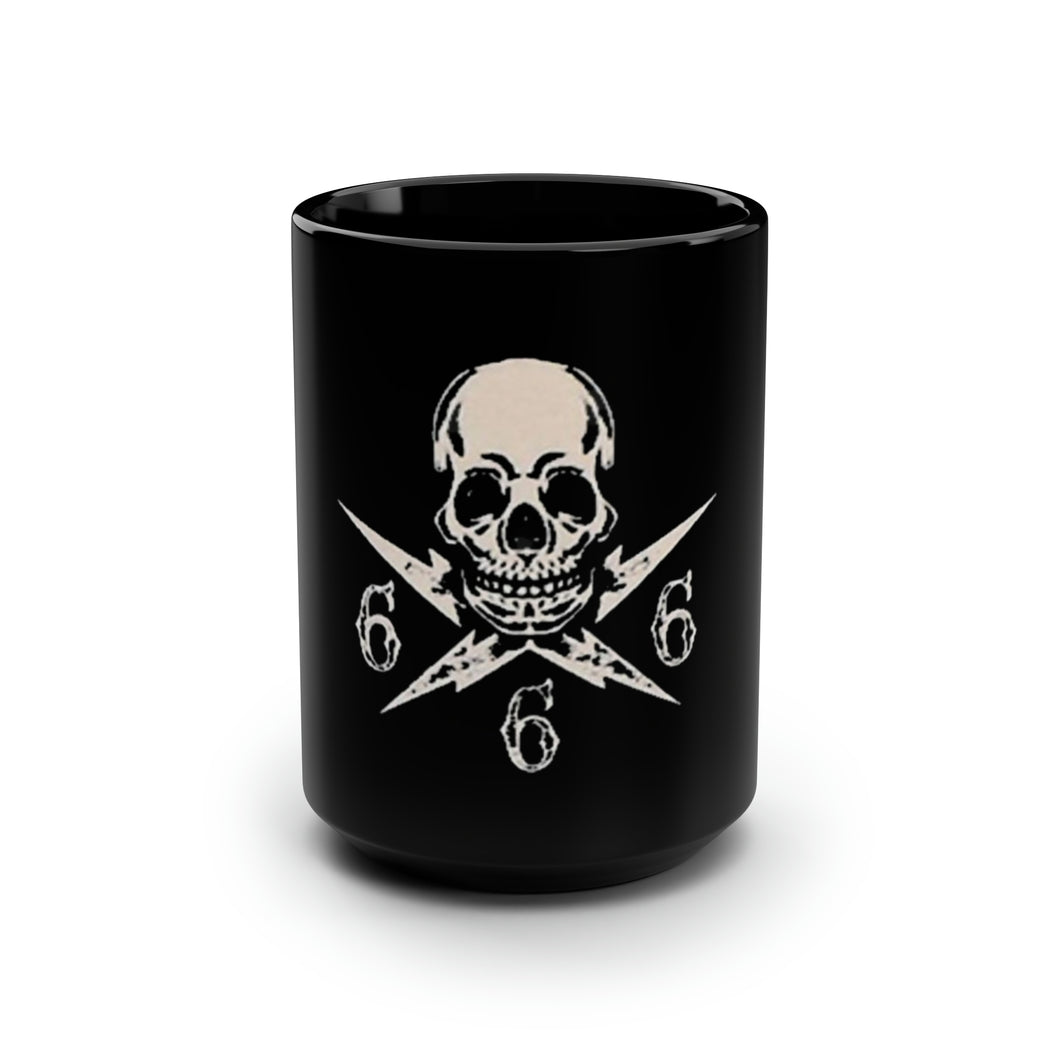 Skull 666 - Black Mug 15oz