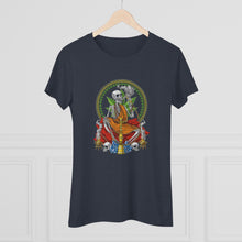 Load image into Gallery viewer, Women&#39;s Skull hooka - Triblend Tee
