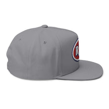 Load image into Gallery viewer, Copy of Rats the New Hot Rod Embroidered Flat Bill Cap – Retro Trucking &amp; Beer Lover Snapback
