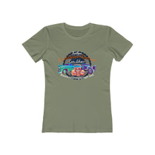 Load image into Gallery viewer, The Boyfriend Tee for Women- Cantaloupe Festival- Print on front
