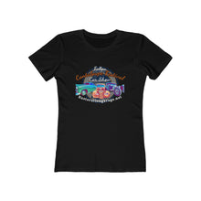 Load image into Gallery viewer, The Boyfriend Tee for Women- Cantaloupe Festival- Print on front
