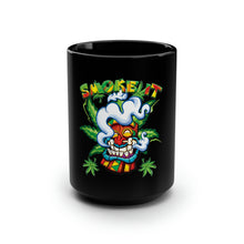 Load image into Gallery viewer, Smoke It Tiki - Black Mug 15oz
