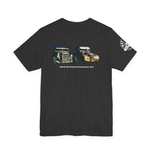 Load image into Gallery viewer, Women&#39;s Rufus &amp; Lucifer Jersey tee (print on back)
