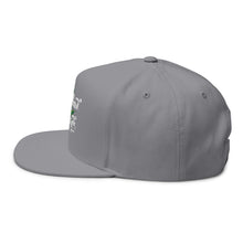 Load image into Gallery viewer, Work Hard Stay High Embroidered Flat Bill Cap – Retro Trucking &amp; Beer Lover Snapback
