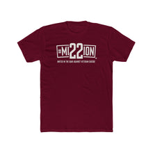 Load image into Gallery viewer, Men&#39;s - Mission 22 - T-Shirt On Front - Several Colors
