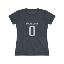 Load image into Gallery viewer, Women's Fucks given Triblend Tee
