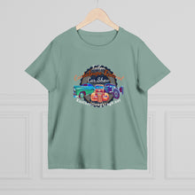 Load image into Gallery viewer, Women’s Maple Tee - Cantaloupe festival - Print on Front
