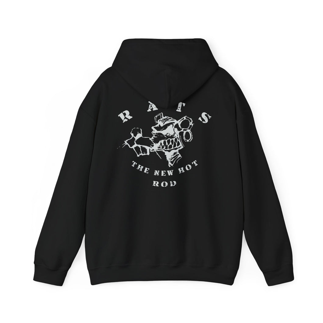 RATS - Hooded Sweatshirt - Logo on Back