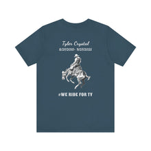 Load image into Gallery viewer, Memorial for Ty Crystal - Bronco (Print on back)- Jersey short sleeve shirt
