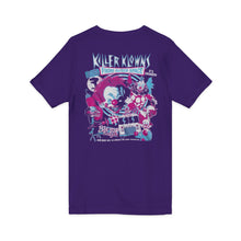 Load image into Gallery viewer, Killer Klowns V-Neck Tee (Print on back)
