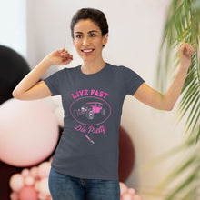 Load image into Gallery viewer, Women's Live Fast Die Pretty - Triblend Tee
