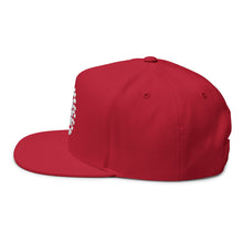 Load image into Gallery viewer, Gas and Beer Embroidered Flat Bill Cap – Retro Trucking &amp; Beer Lover Snapback
