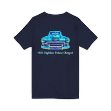 Load image into Gallery viewer, 1950 Chevy Styleline (Print on back) - Jersey short sleeve V-neck
