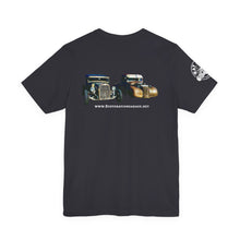 Load image into Gallery viewer, Women&#39;s Rufus &amp; Lucifer Jersey tee (print on back)
