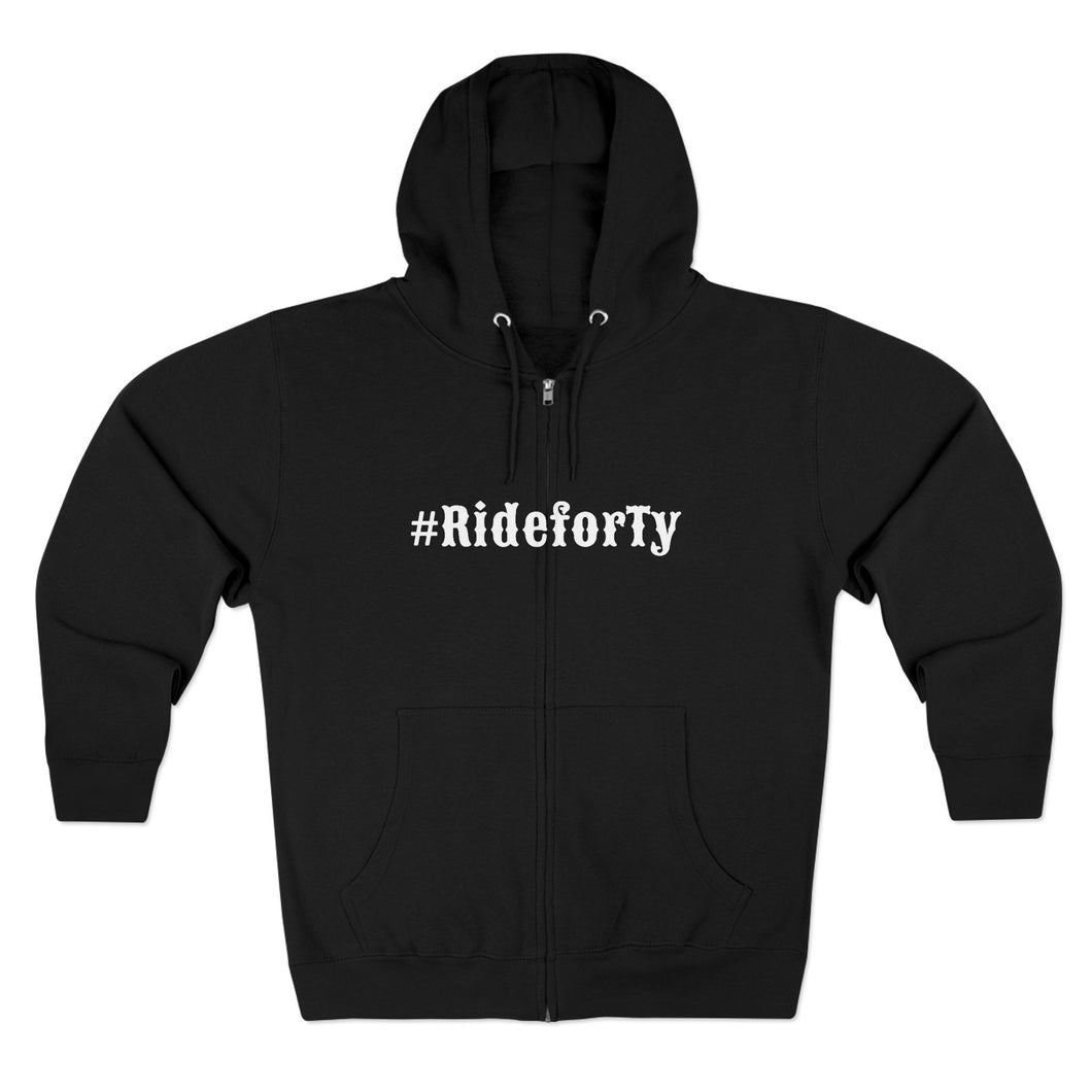 #RideForTy - Unisex Zip Hoodie