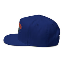 Load image into Gallery viewer, Rat Bastard - Embroidered Flat Bill Cap – Retro Trucking &amp; Beer Lover Snapback
