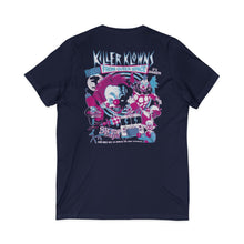 Load image into Gallery viewer, Killer Klowns V-Neck Tee (Print on back)
