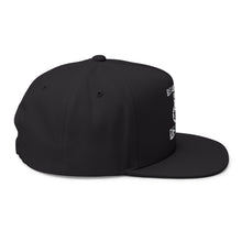 Load image into Gallery viewer, Disabled but Deadly - Embroidered Flat Bill Cap – Retro Trucking &amp; Beer Lover Snapback
