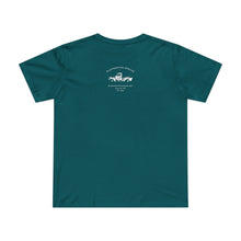 Load image into Gallery viewer, Women’s Maple Tee - Cantaloupe festival - Print on Front
