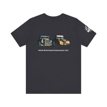 Load image into Gallery viewer, Women&#39;s Rufus &amp; Lucifer Jersey tee (print on back)

