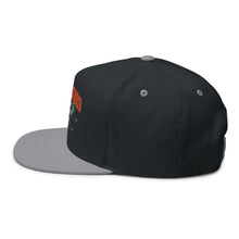 Load image into Gallery viewer, Rat Bastard - Embroidered Flat Bill Cap – Retro Trucking &amp; Beer Lover Snapback
