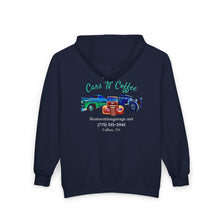 Load image into Gallery viewer, Fallon Cars N Coffee, Unisex Hooded Jacket, (Print on Back)
