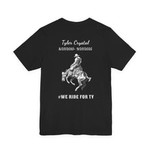 Load image into Gallery viewer, Memorial for Ty Crystal - Bronco (Print on back)- Jersey short sleeve shirt
