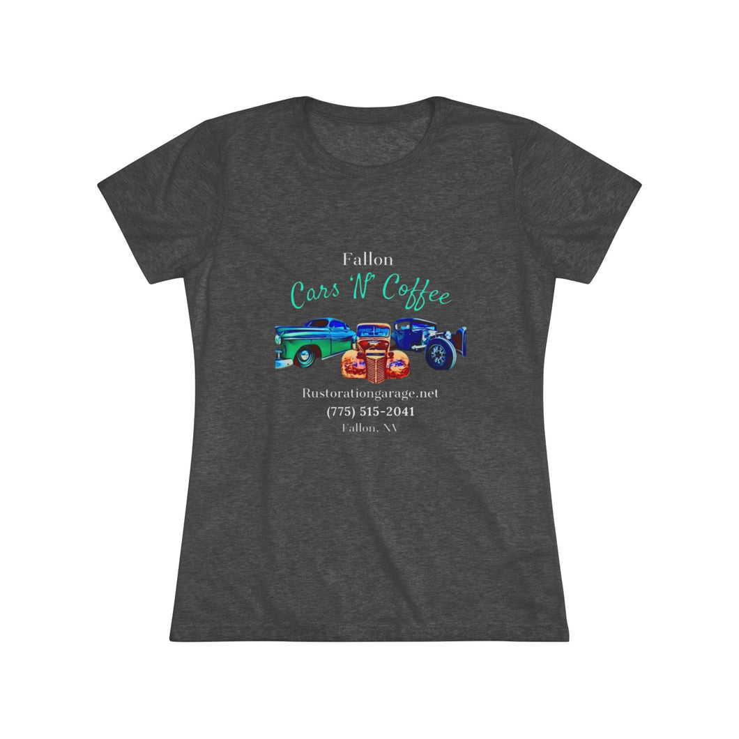 Women's Tri Blend Fallon Cars 
