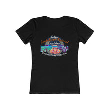 Load image into Gallery viewer, The Boyfriend Tee for Women- Cantaloupe Festival - Print on back
