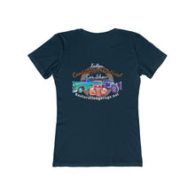 Load image into Gallery viewer, The Boyfriend Tee for Women- Cantaloupe Festival - Print on back
