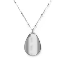 Load image into Gallery viewer, Oval Necklace - My favorite veteran is my Husband
