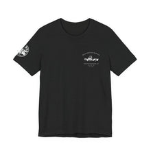 Load image into Gallery viewer, Women&#39;s Rufus &amp; Lucifer Jersey tee (print on back)
