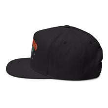 Load image into Gallery viewer, Rat Bastard - Embroidered Flat Bill Cap – Retro Trucking &amp; Beer Lover Snapback
