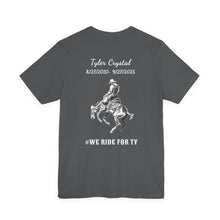 Load image into Gallery viewer, Memorial for Ty Crystal - Bronco (Print on back)- Jersey short sleeve shirt
