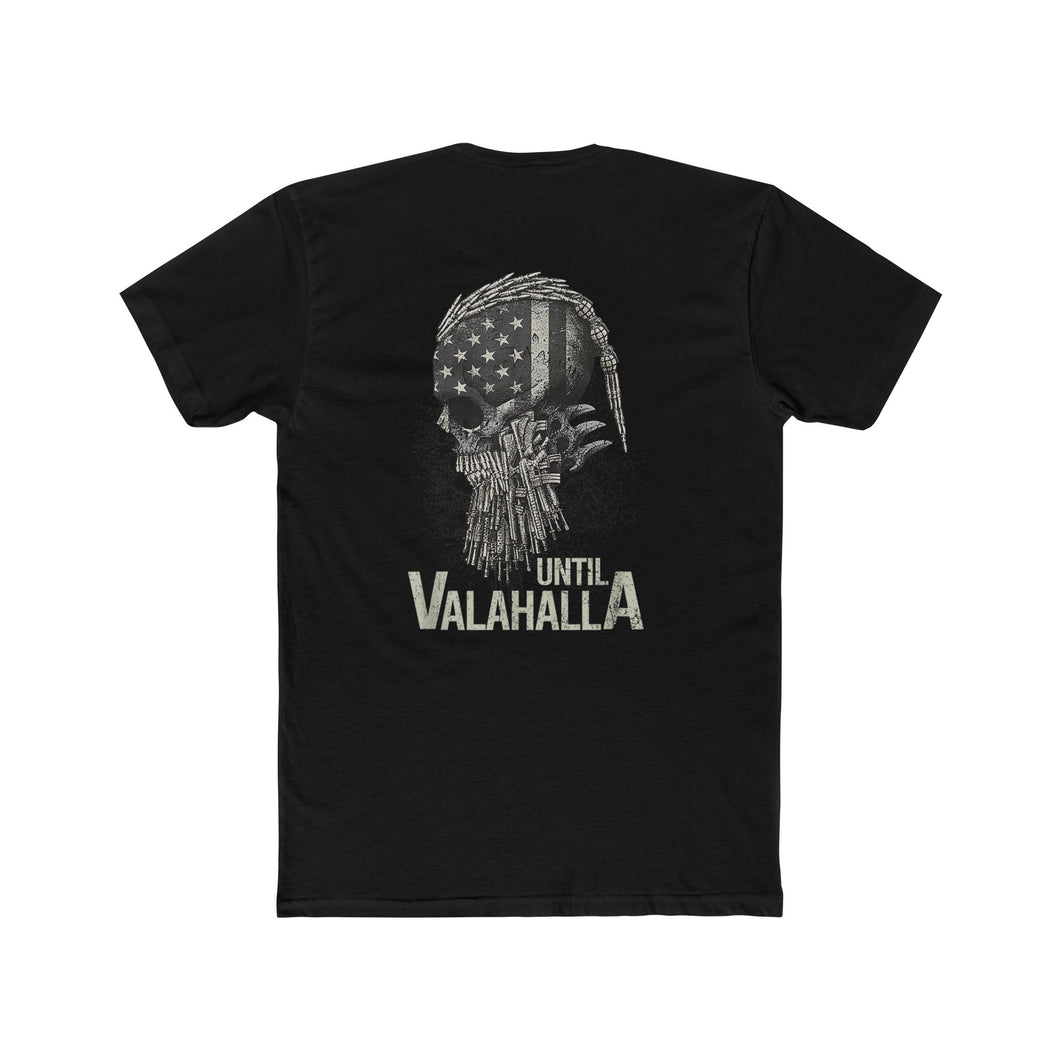 Men's - Until Valhalla - T-Shirt On Back
