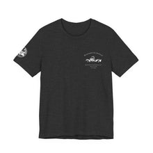 Load image into Gallery viewer, Women&#39;s Rufus &amp; Lucifer Jersey tee (print on back)
