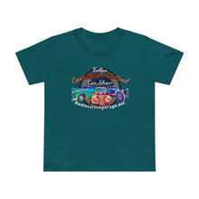 Load image into Gallery viewer, Women’s Maple Tee - Cantaloupe festival - Print on Front
