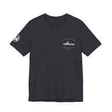 Load image into Gallery viewer, Women&#39;s Rufus &amp; Lucifer Jersey tee (print on back)
