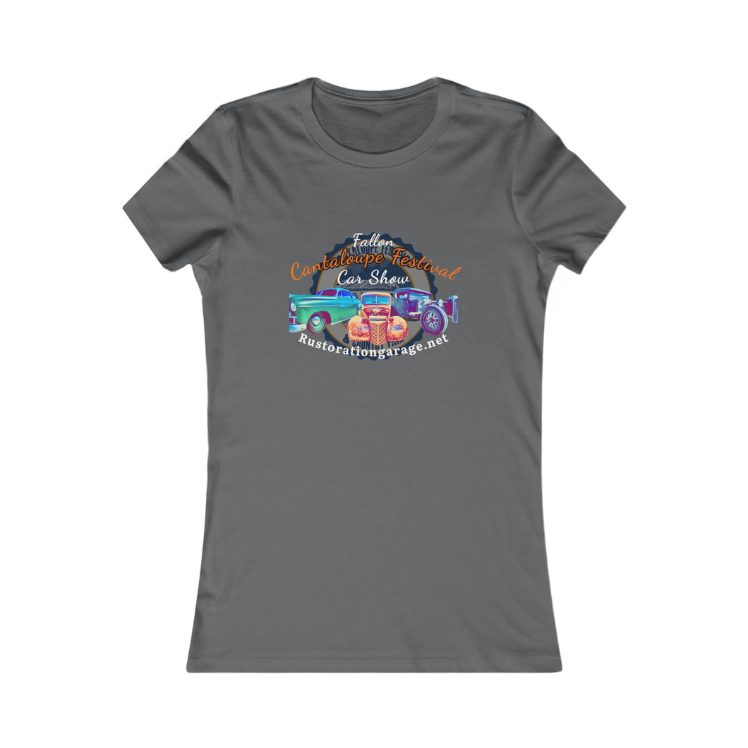 Women's Favorite Tee - Cantaloupe Festival - Print on front