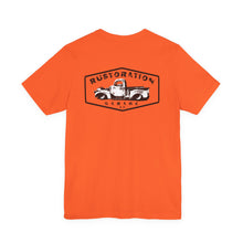 Load image into Gallery viewer, Rustoration Garage - Jersey Short Sleeve Tee - Logo on the Back
