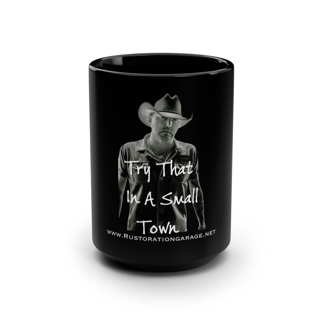 Jason Aldean - Black Mug, 15oz