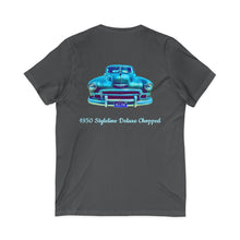 Load image into Gallery viewer, 1950 Chevy Styleline (Print on back) - Jersey short sleeve V-neck
