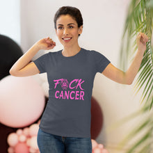Load image into Gallery viewer, Women's Fuck Cancer Triblend Tee
