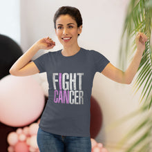 Load image into Gallery viewer, Women's I can fight Cancer Triblend Tee
