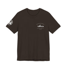 Load image into Gallery viewer, Women&#39;s Rufus &amp; Lucifer Jersey tee (print on back)
