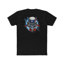 Load image into Gallery viewer, Uncle Sam Skull - White - Print On Back

