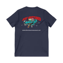 Load image into Gallery viewer, Women&#39;s Rat Bastard (print on back) Jersey V-neck Tee

