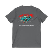 Load image into Gallery viewer, Women&#39;s Rat Bastard (print on back) Jersey V-neck Tee
