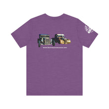 Load image into Gallery viewer, Women&#39;s Rufus &amp; Lucifer Jersey tee (print on back)
